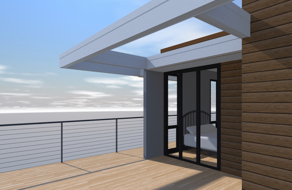  Bedroom deck 